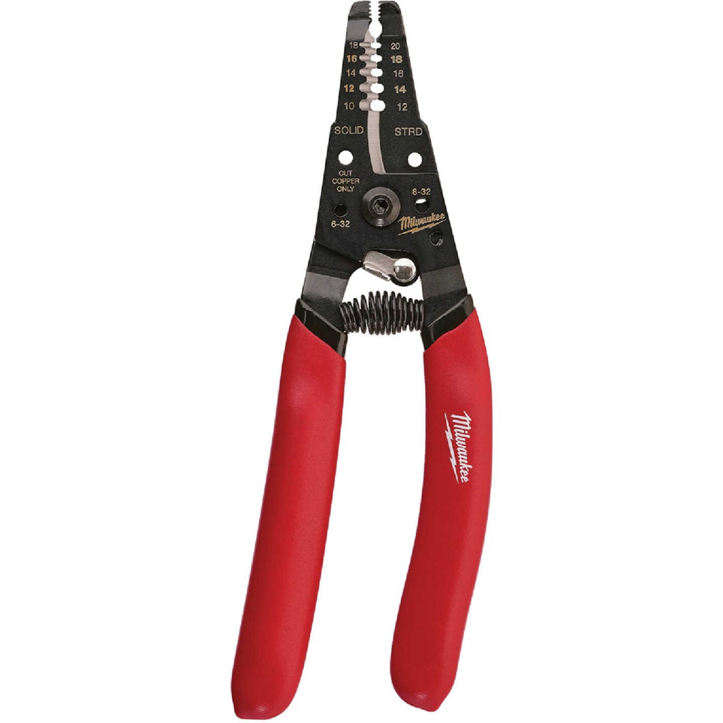 Milwaukee 7 In. 10 AWG to 20 AWG Solid/Stranded Wire Stripper/Cutter Image 1