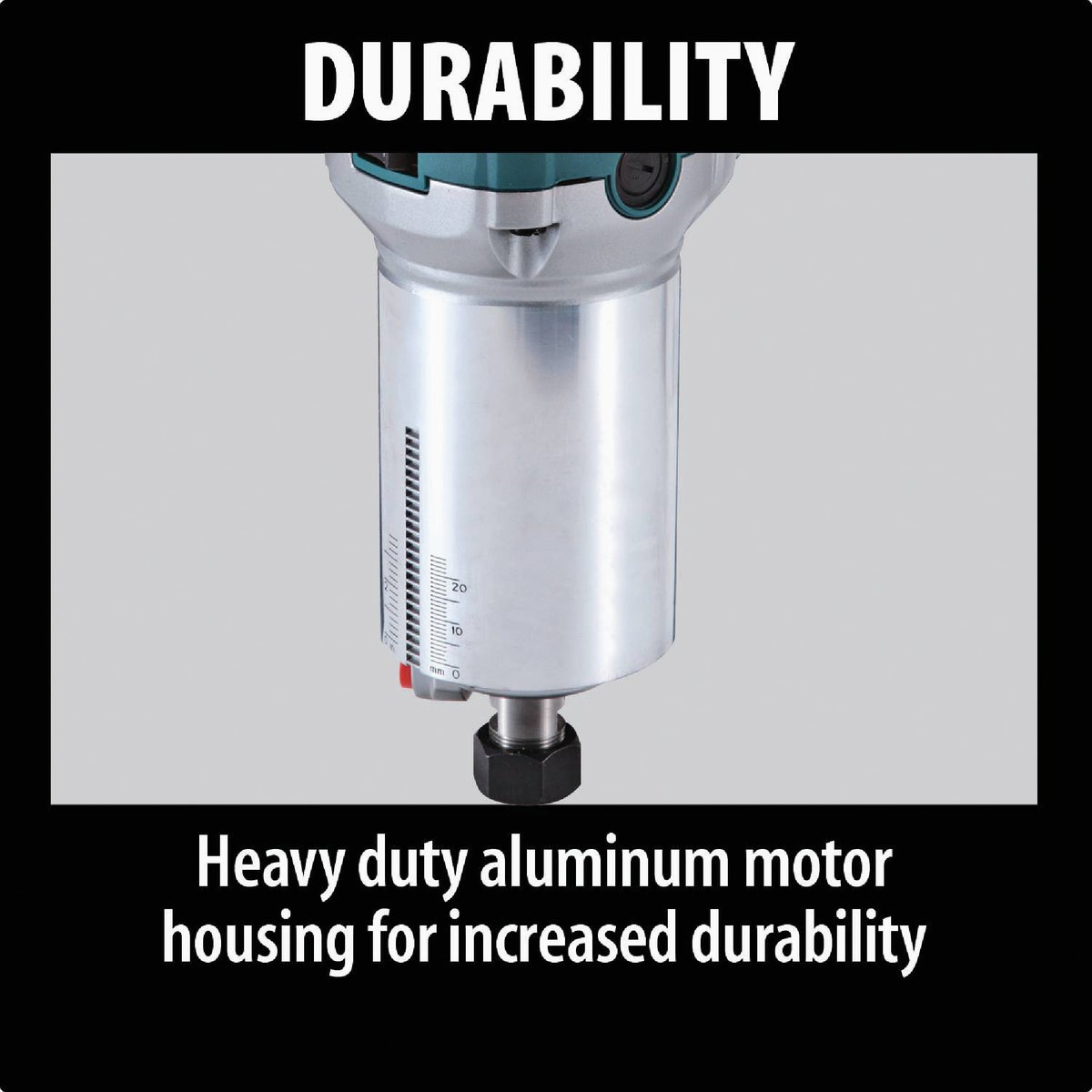 Makita 6.5-Amp 1.25 HP Variable Speed Compact Router Kit Image 4