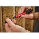 Milwaukee INKZALL 2-in-1 Deep Reach Ultra Fine Point Black Jobsite Marker Image 6