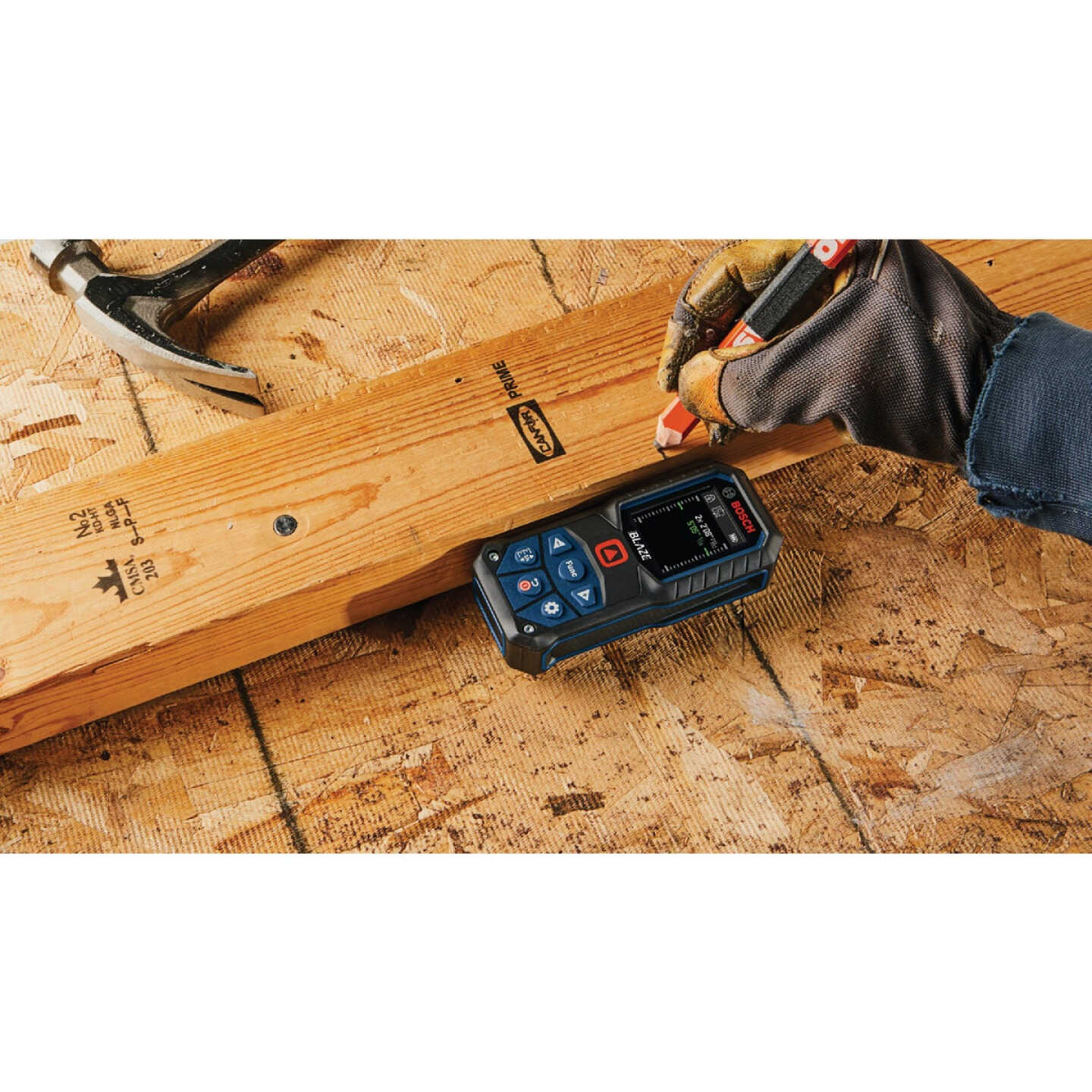 Bosch BLAZE Connected 165 Ft. Laser Measure Image 4