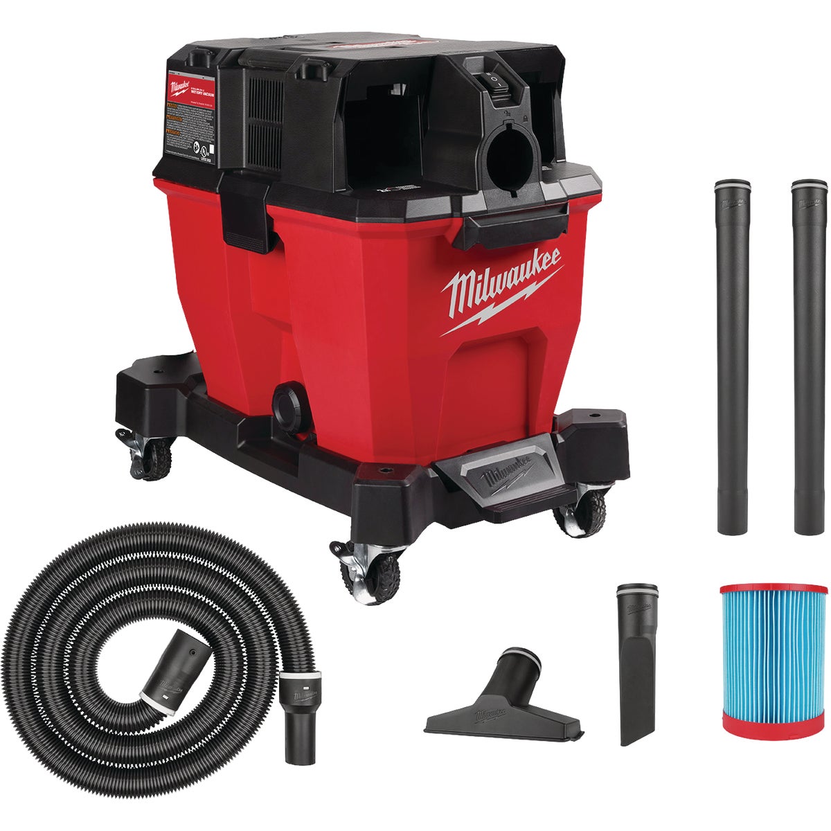 Milwaukee M18 FUEL 18 Volt 9 Gal. 4.25-Peak HP Lithium-Ion Brushless Cordless Wet/Dry Vacuum (Tool Only)