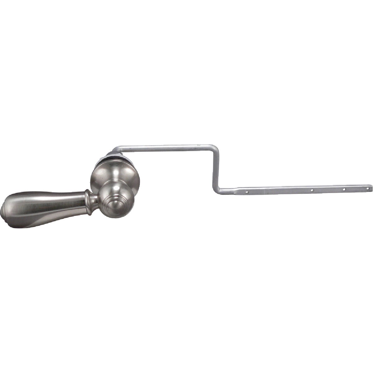 Plumb Pak Universal Fit Brushed Nickel Tank Lever with Metal Bent Arm