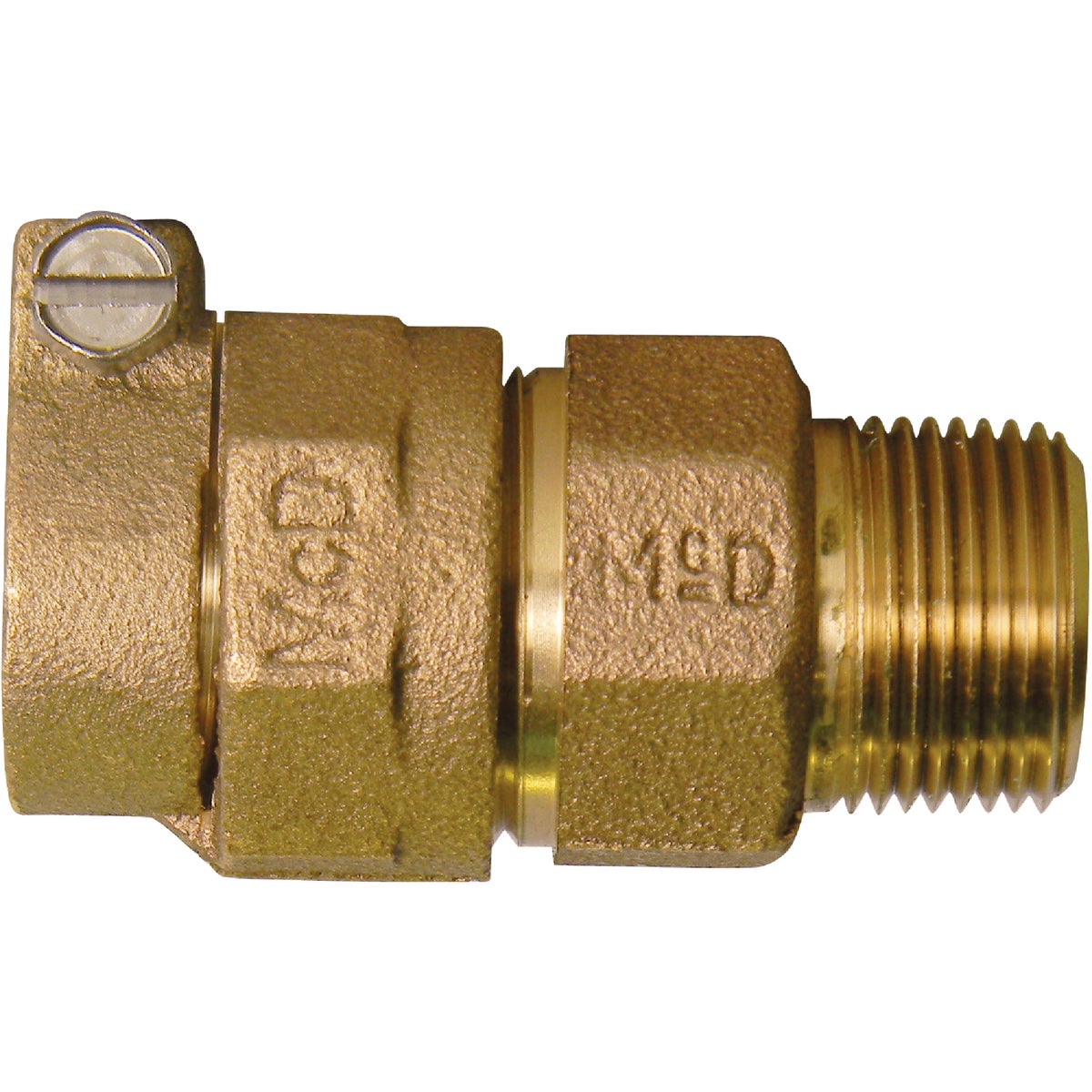 Anderson Metals 1 In. CTS X 3/4 MIPT Low Lead Connector Image 1