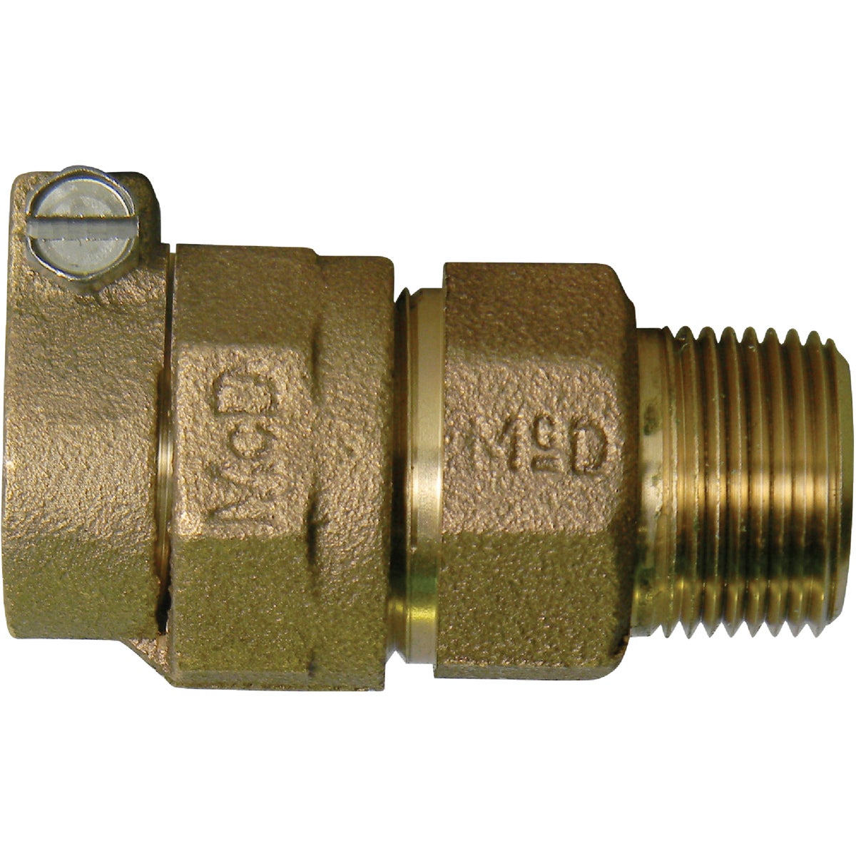 Anderson Metals  3/4 In. CTS X 3/4 In. MIPT Brass Low Lead Connector Image 1