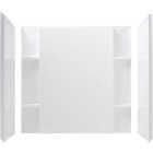 Sterling Accor 60 In. x 74.5 In. x 36 In. Alcove Shower Wall Set in White (3-Piece) Image 2