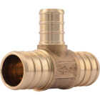 SharkBite 3/4 In. x 3/4 In. x 1/2 In. Barb Reducing Brass PEX Tee Image 1