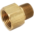 Anderson Metals 1/2 In. FPT x 1/2 In. MPT Brass Adapter Image 1