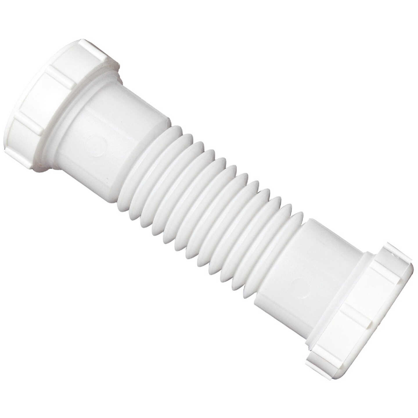 Do it Best 1-1/4 In. or 1-1/2 In. White Plastic Flexible Coupling and Elbow Image 3