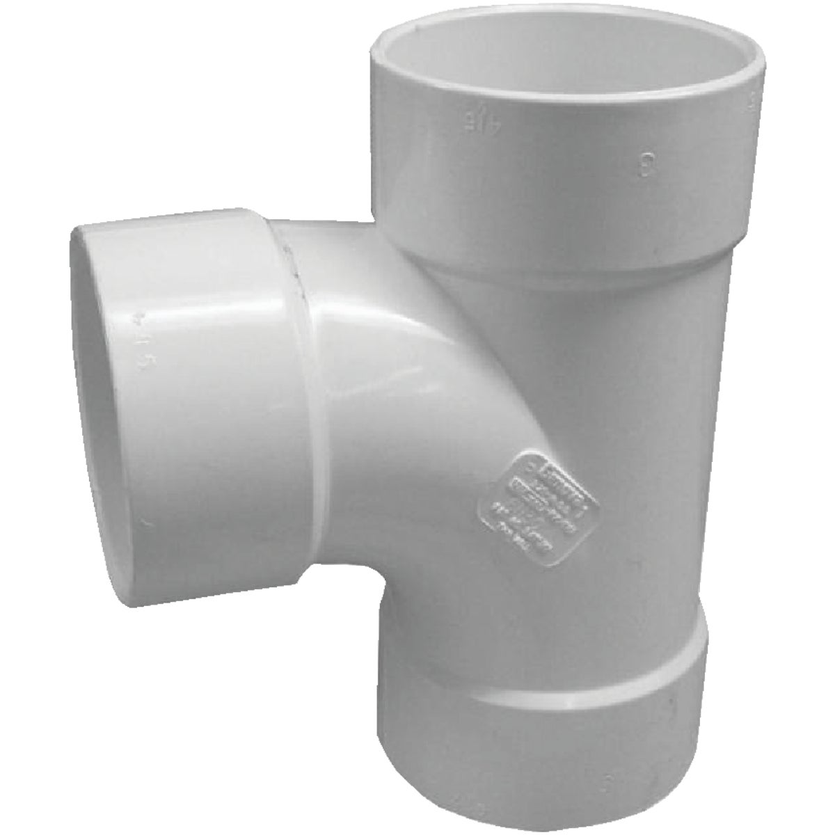 IPEX Sanitary Tee 3 In. PVC Sewer and Drain Tee