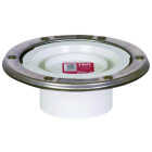 Sioux Chief 3 In. Schedule 40 DWV PVC Closet Flange with Knockout Image 1