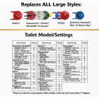 Korky 3 In. Premium Rubber Adjustable Flapper Image 5