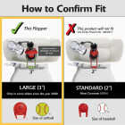 Korky 3 In. Premium Rubber Adjustable Flapper Image 3