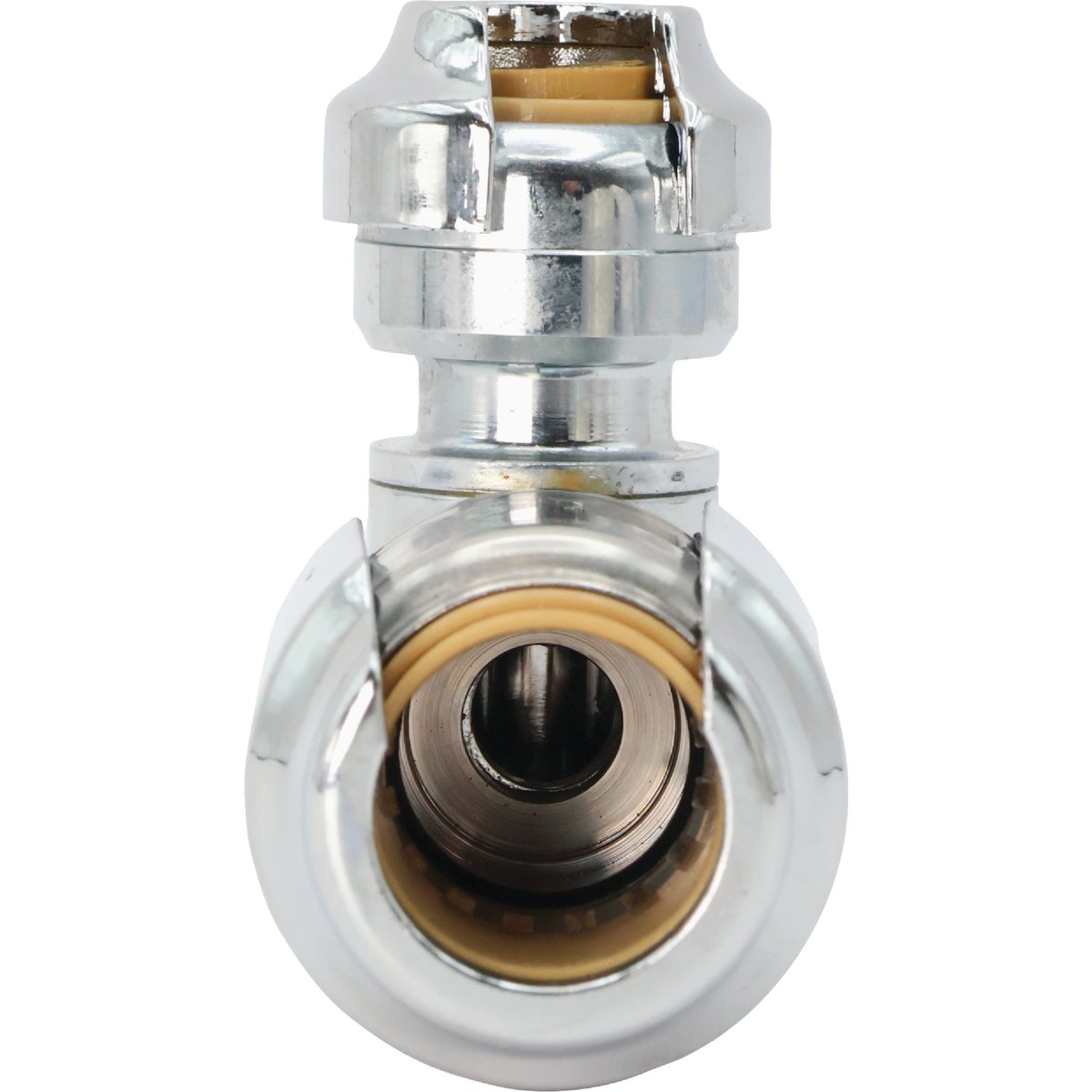 SharkBite 1/2 In. SB x 1/4 In. OD Quick Connect Angle Valve Image 3