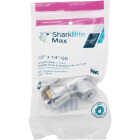 SharkBite 1/2 In. x 1/4 In. Compression Brass Straight Stop Valve Image 6