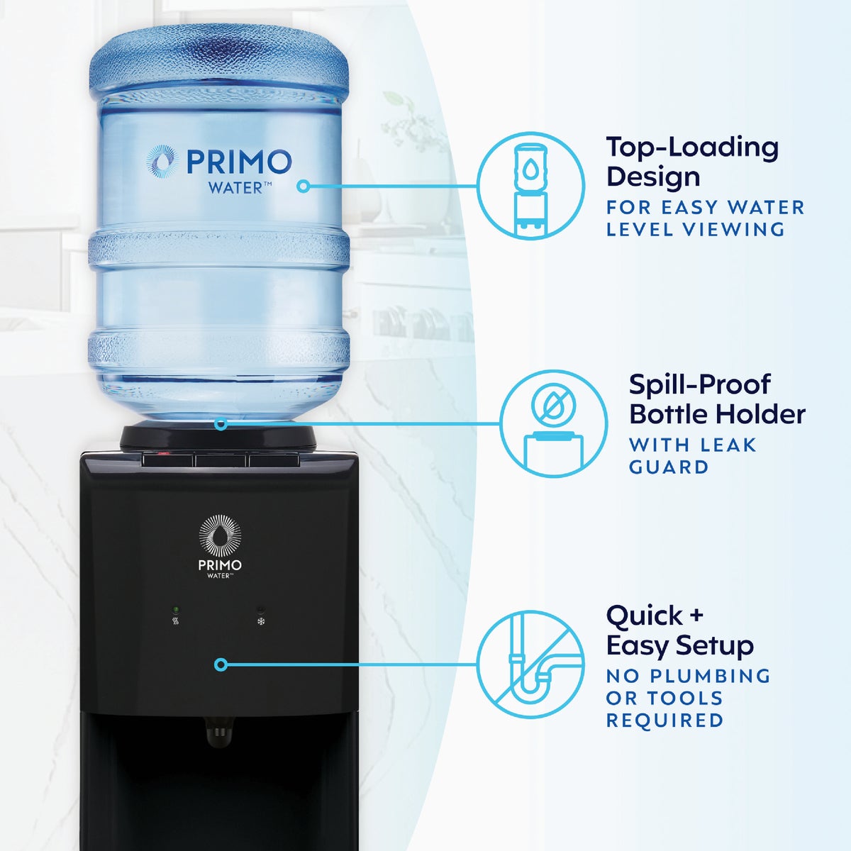 Primo Water Top Loading Pro 3 Temp Water Dispenser Image 2