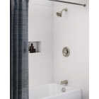 Moen Banbury Posi-Temp 1-Handle Lever Tub and Shower Faucet, Spot Resist Brushed Nickel Image 2