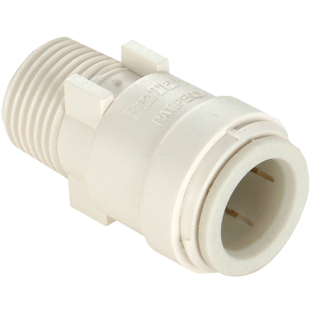 Watts Aqualock 1/2 In. CTS x 3/8 In. MPT Quick Connect Plastic Connector Image 1