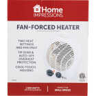 Home Impressions 1500W 120V Electric Space Heater, White Image 2