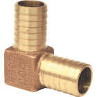 Merrill 3/4 In. Insert x 3/4 In. Insert Barbed 90 Deg. Brass Elbow (1/4 Bend) Image 1