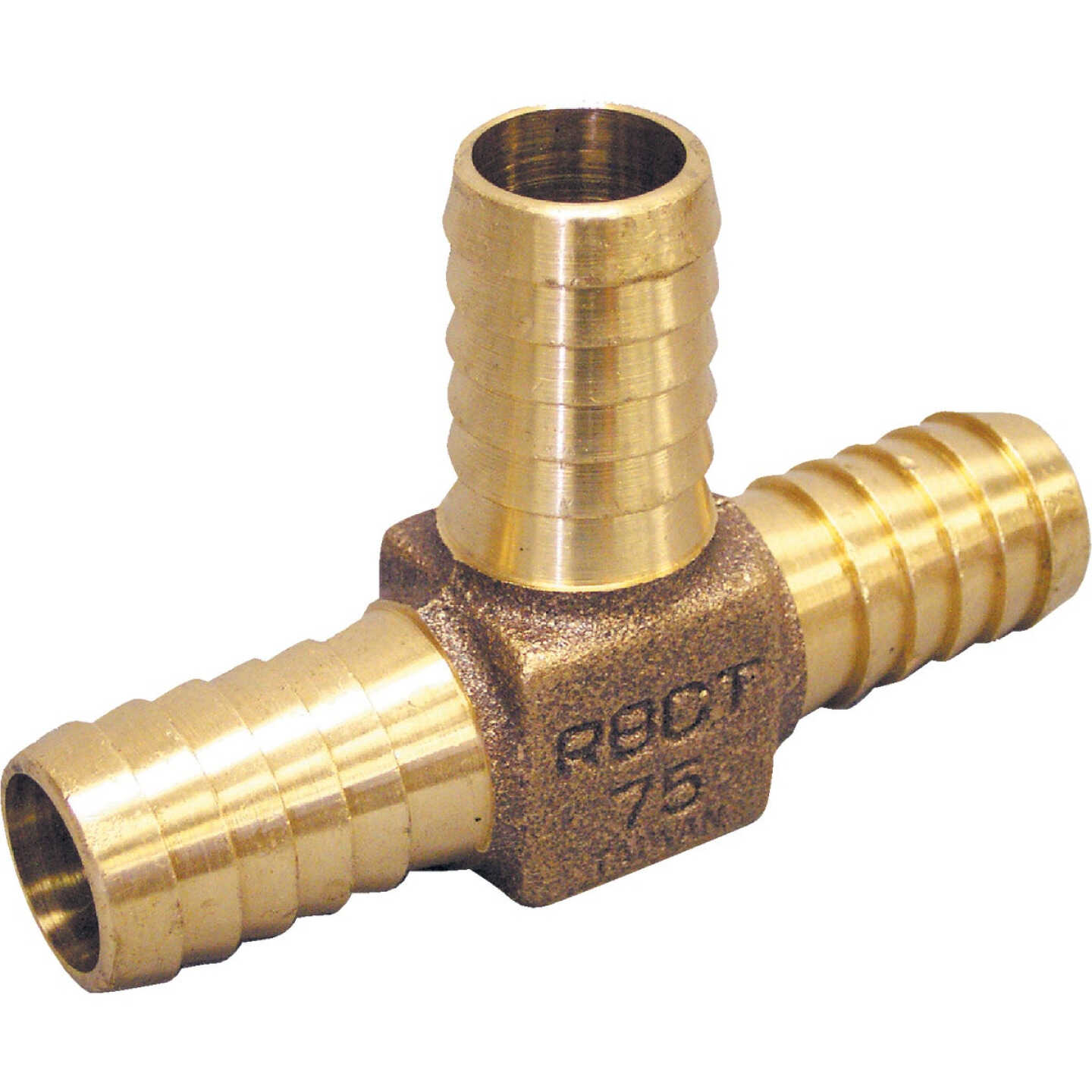 Merrill 1 In. Low Lead Brass Barbed Tee Image 1