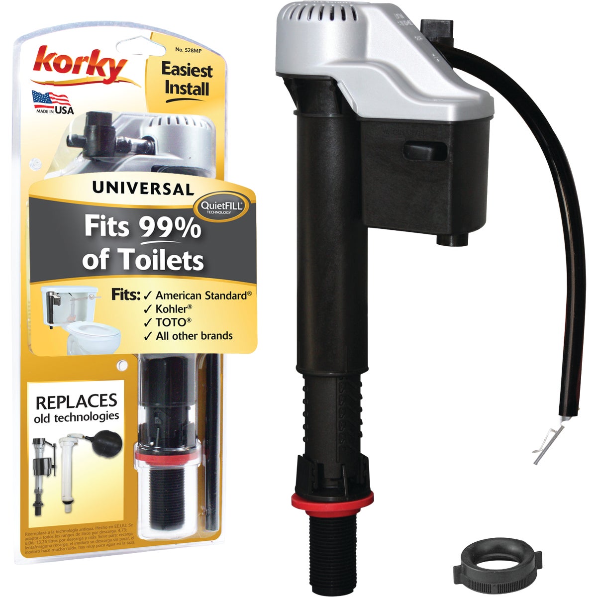 Korky QuietFILL Platinum Fill Valve 