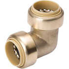 ProLine 1/2 In. PF Brass Push Fit 90 Elbow Image 1