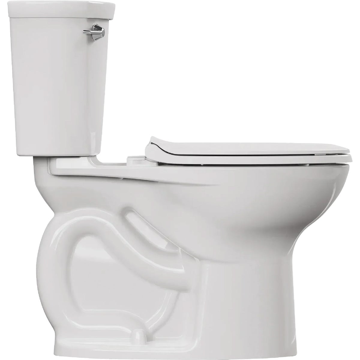 American Standard Cadet Chair Height White Elongated Bowl 1.28 GPF Toilet Image 7
