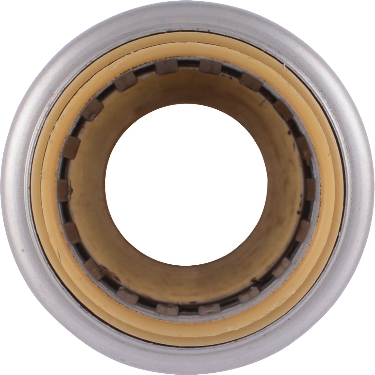 SharkBite 3/4 In. x 1/2 In. MNPT Bullnose Brass Push-to-Connect Male Adapter Image 5