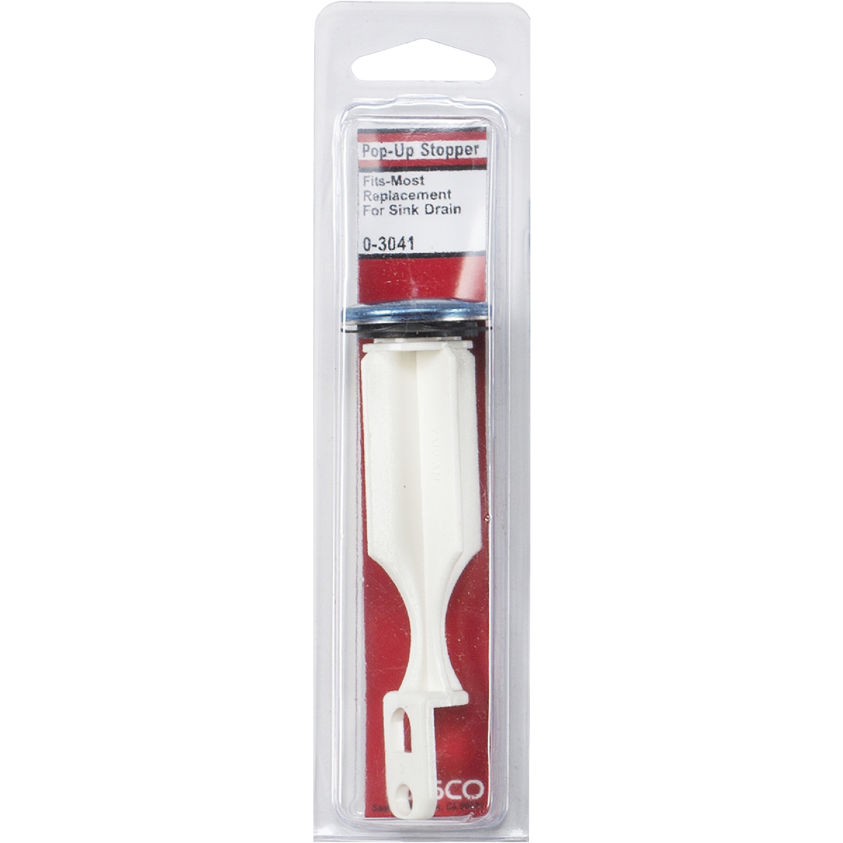 Lasco 4.09 In. x 1.23 In. Chrome Pop-Up Drain Stopper Image 2