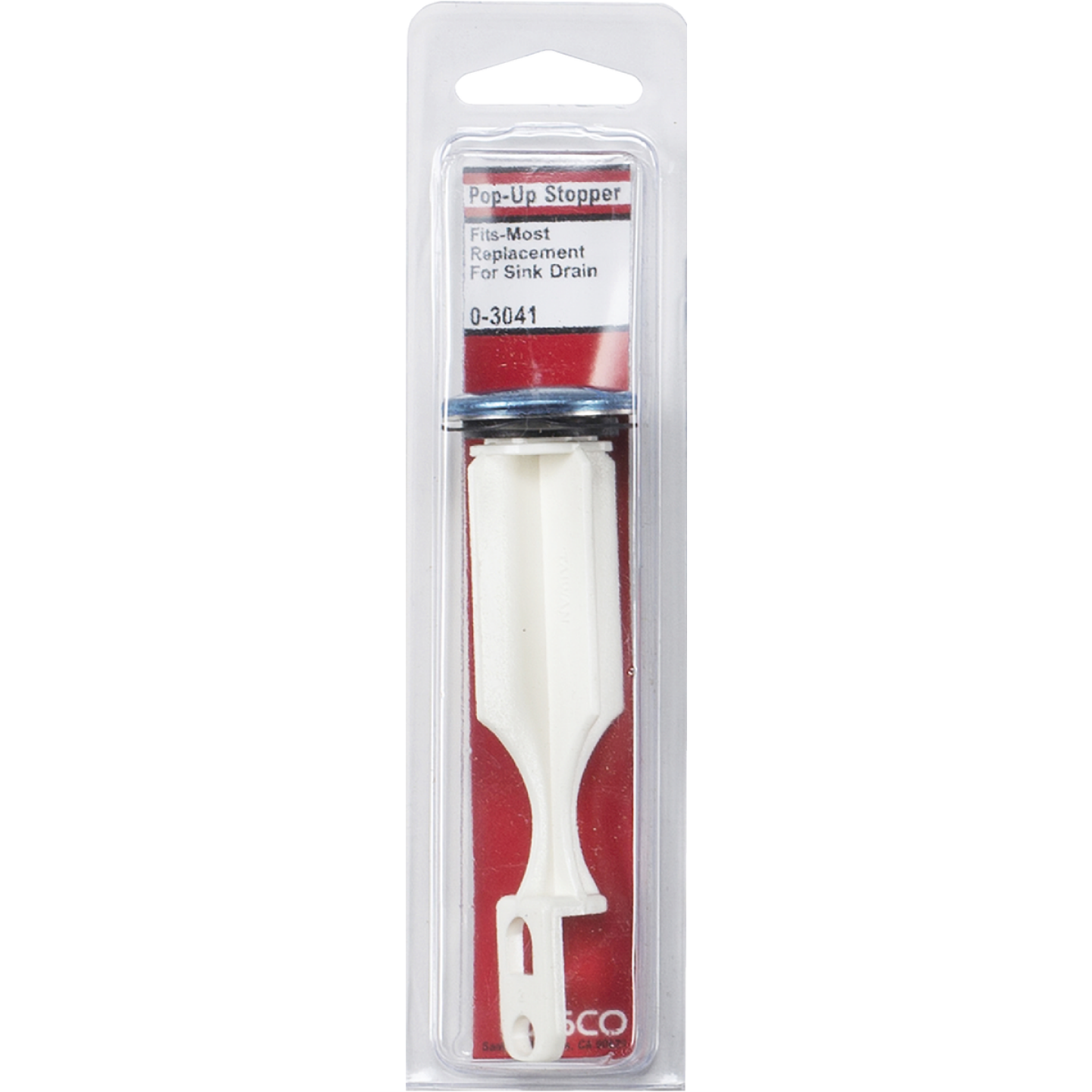 Lasco 4.09 In. x 1.23 In. Chrome Pop-Up Drain Stopper Image 2