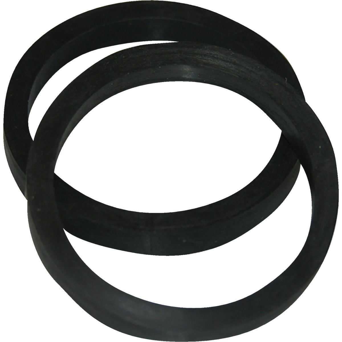 Lasco 1-1/4 In. Black Rubber Slip Joint Washer (2-Pack) Image 1
