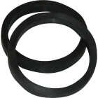 Lasco 1-1/4 In. Black Rubber Slip Joint Washer (2-Pack) Image 1