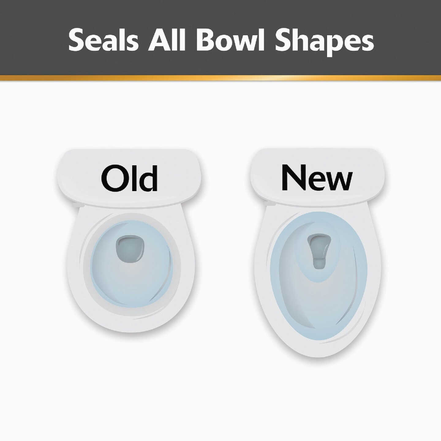 Korky Flexible Bellowed Head 6.5" Toilet Plunger Image 4