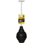 Korky Flexible Bellowed Head 6.5" Toilet Plunger Image 1