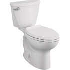 American Standard Cadet 3 10 In. Rough-In White Chair Height Elongated Bowl 1.28 GPF Toilet Image 1