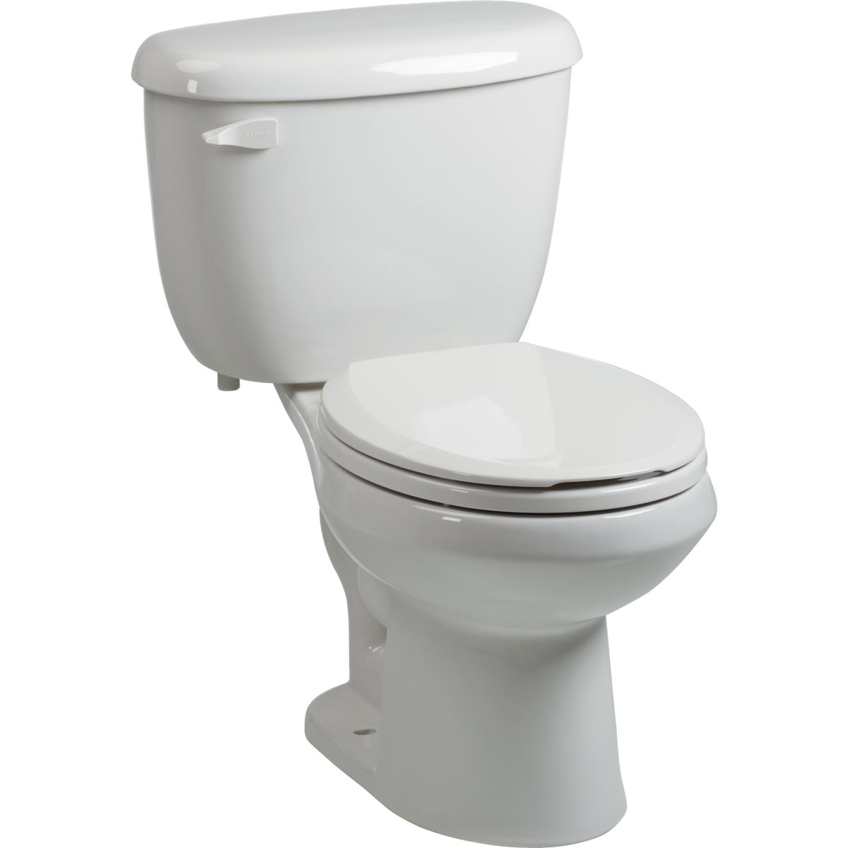 Briggs Abingdon White Round Bowl 1.28 GPF Toilet Express