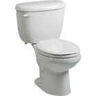 Briggs Abingdon White Round Bowl 1.28 GPF Toilet Express Image 1