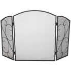 BLACK SCROLL FIRESCREEN Image 1