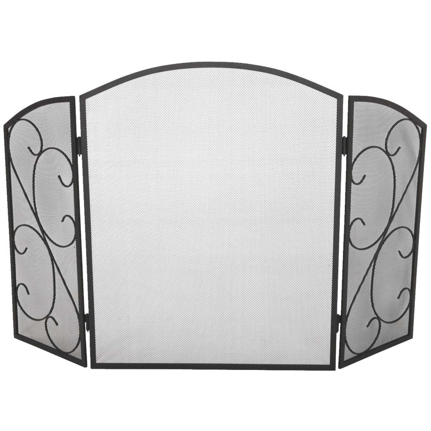 BLACK SCROLL FIRESCREEN Image 2