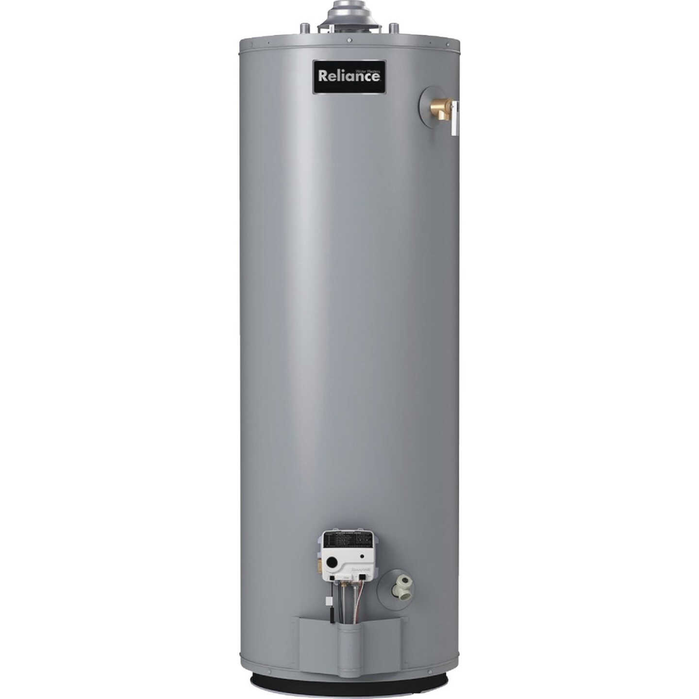 Reliance 40 Gal. Tall 6 Year 40,000 BTU Ultra Low NOx Natural Gas Water Heater Image 1