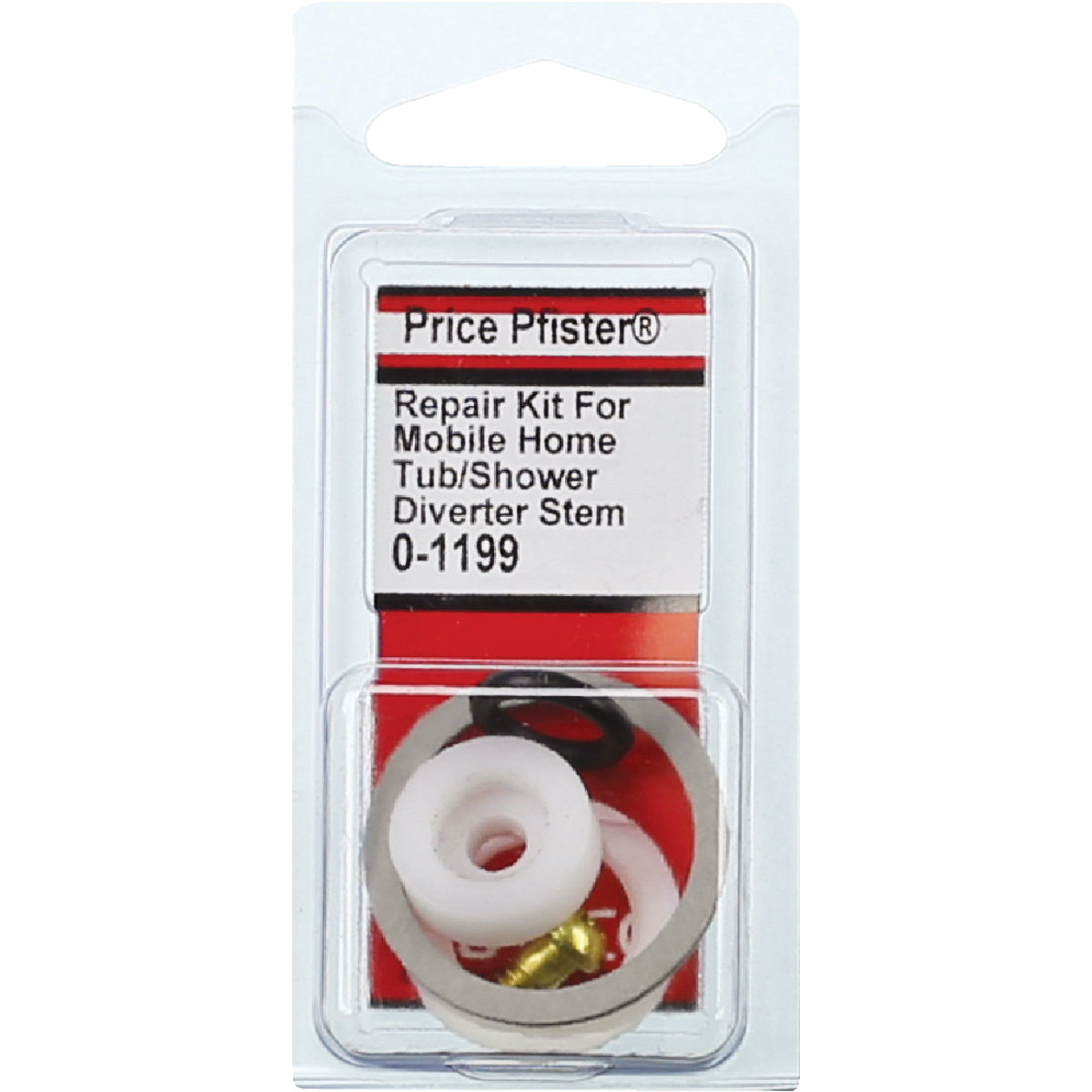 Lasco PP Mobile Home Diverter Repair Kit Rubber, Fiber Nylon Faucet Repair Kit Image 2