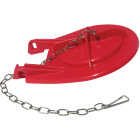 Lasco Kohler Cimarron 3-1/4 In. Red Rubber Toilet Flapper with Chain Image 1