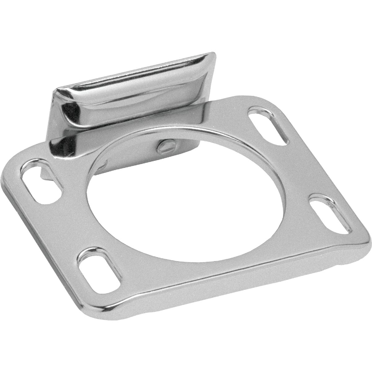 Decko Chrome Toothbrush Holder Image 1