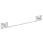 Decko Diamond Bar Design 12 In. Chrome Towel Bar Image 1