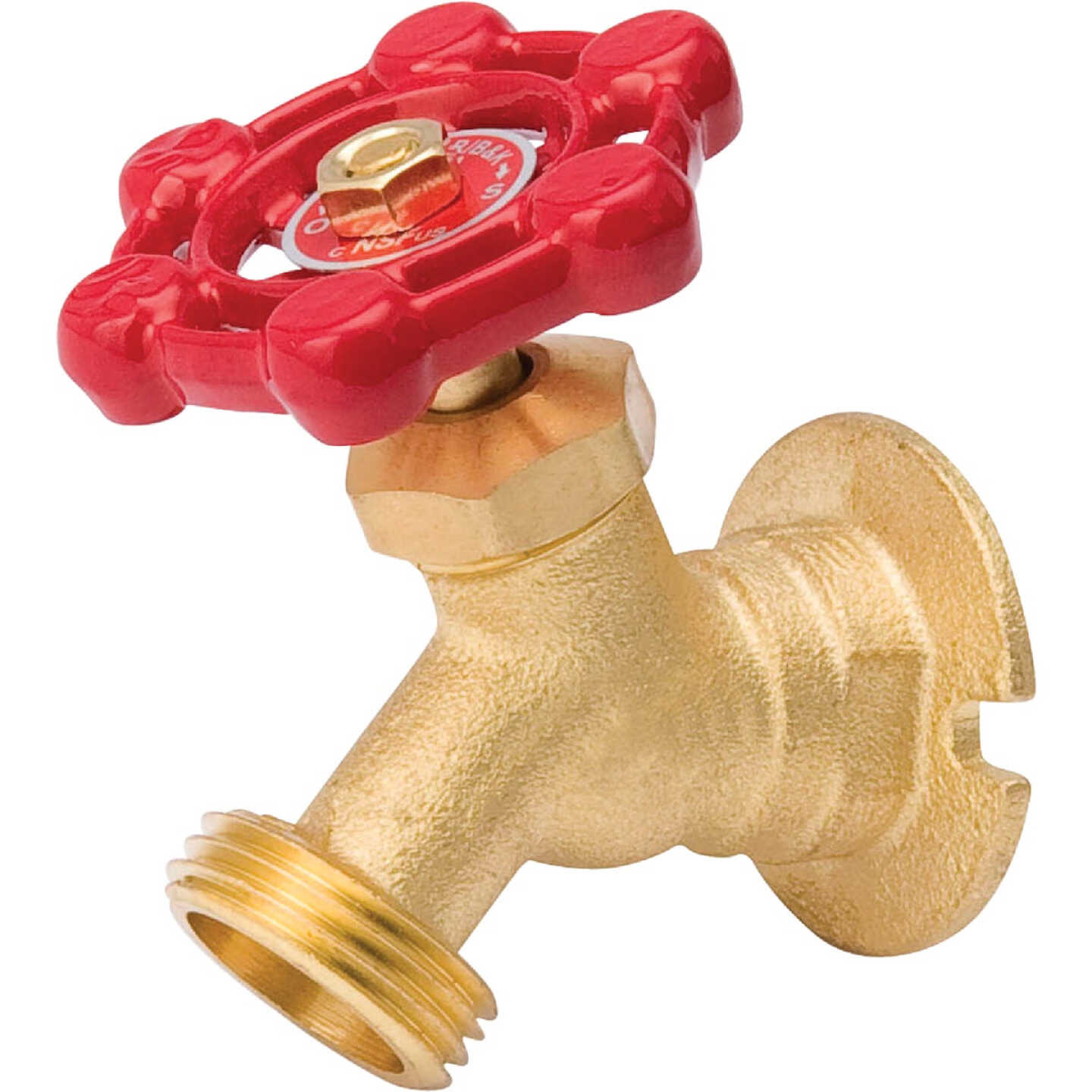 ProLine 1/2 In. FIPS x 3/4 In. MHT Brass Cast Iron Lawn Sillcock Image 1