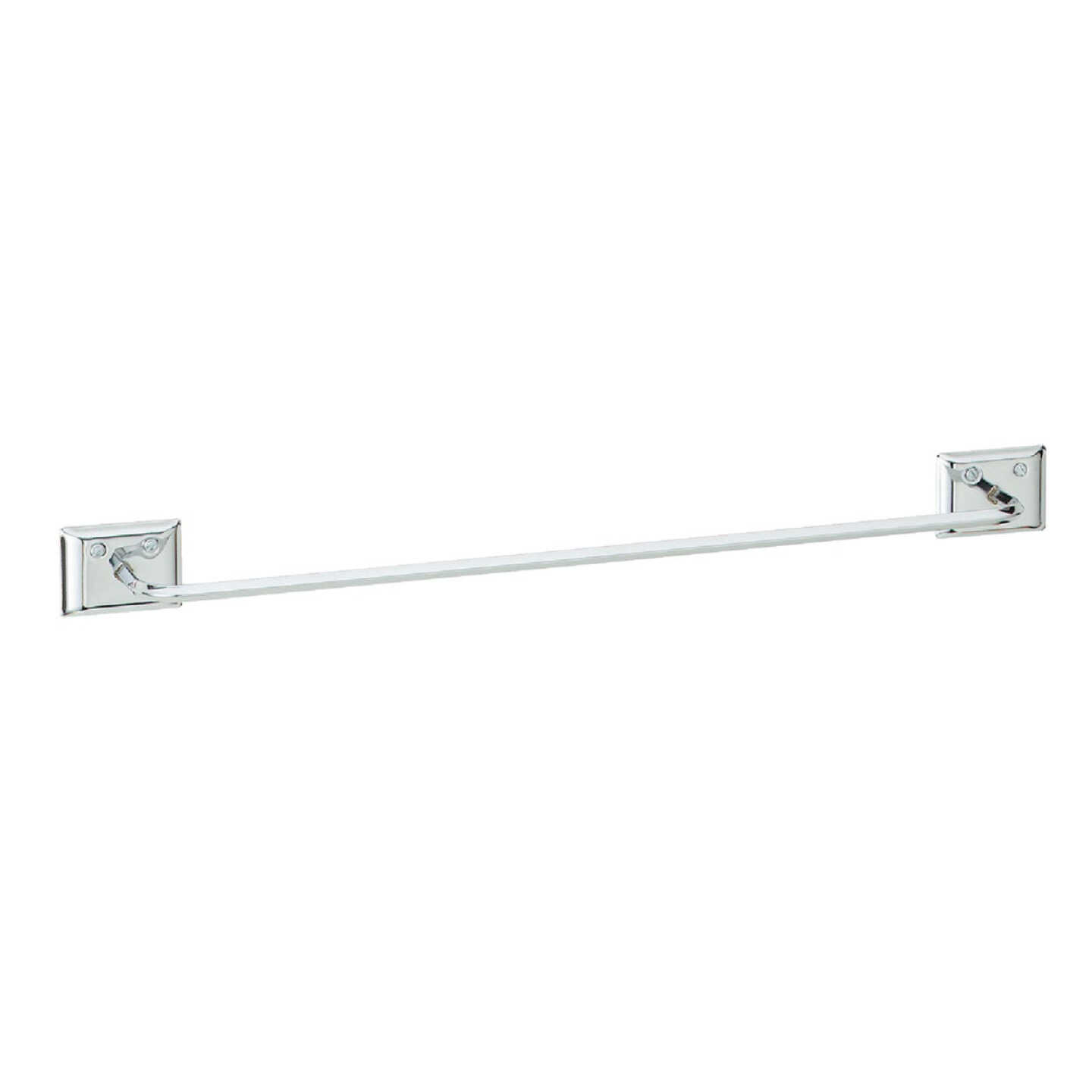Decko Diamond Bar Design 18 In. Chrome Towel Bar Image 1