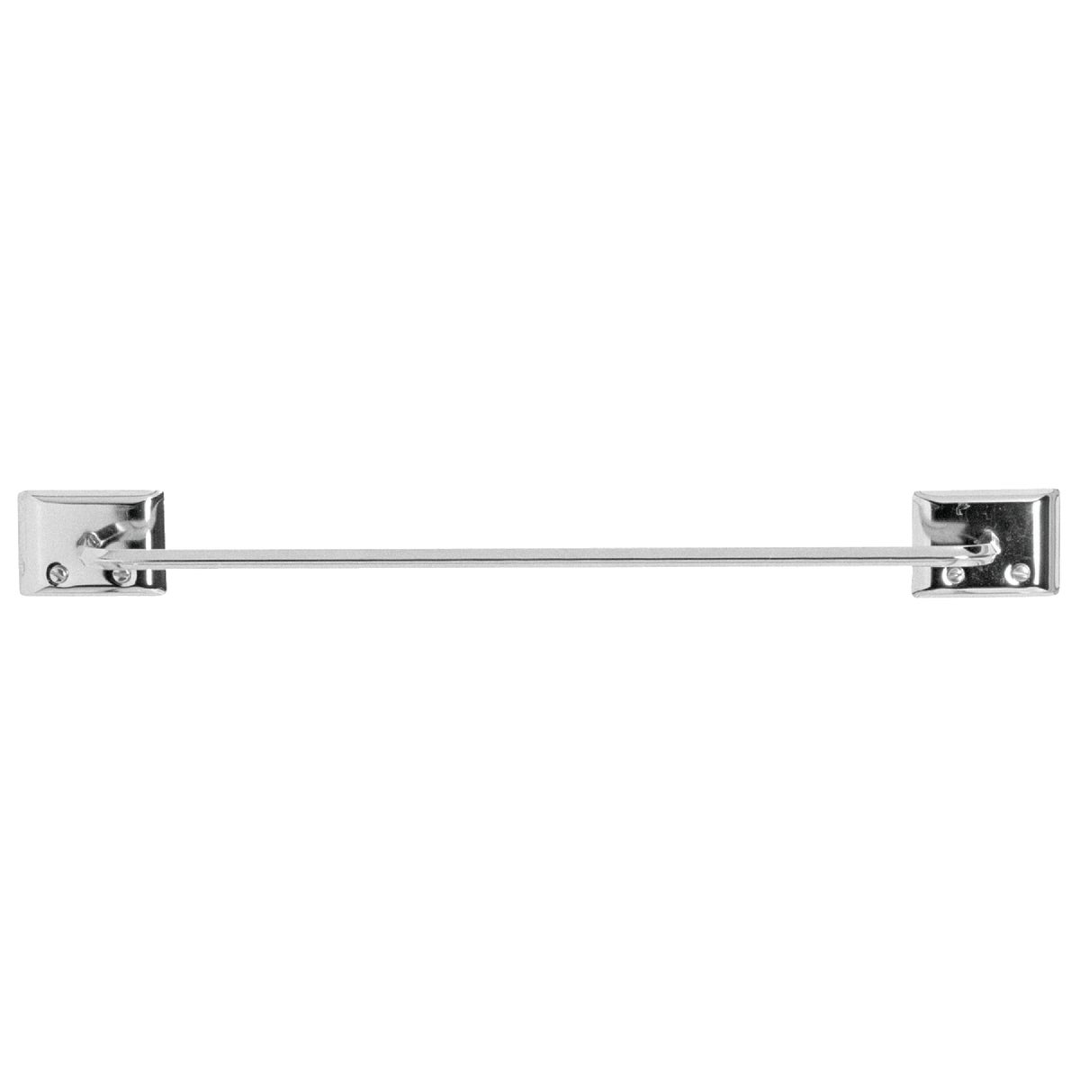 Decko Diamond Bar Design 24 In. Chrome Towel Bar Image 1