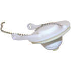 Lasco Eljer White Plastic Toilet Flapper with Foam Float & Chain Image 1