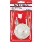 Lasco Eljer White Plastic Toilet Flapper with Foam Float & Chain Image 2