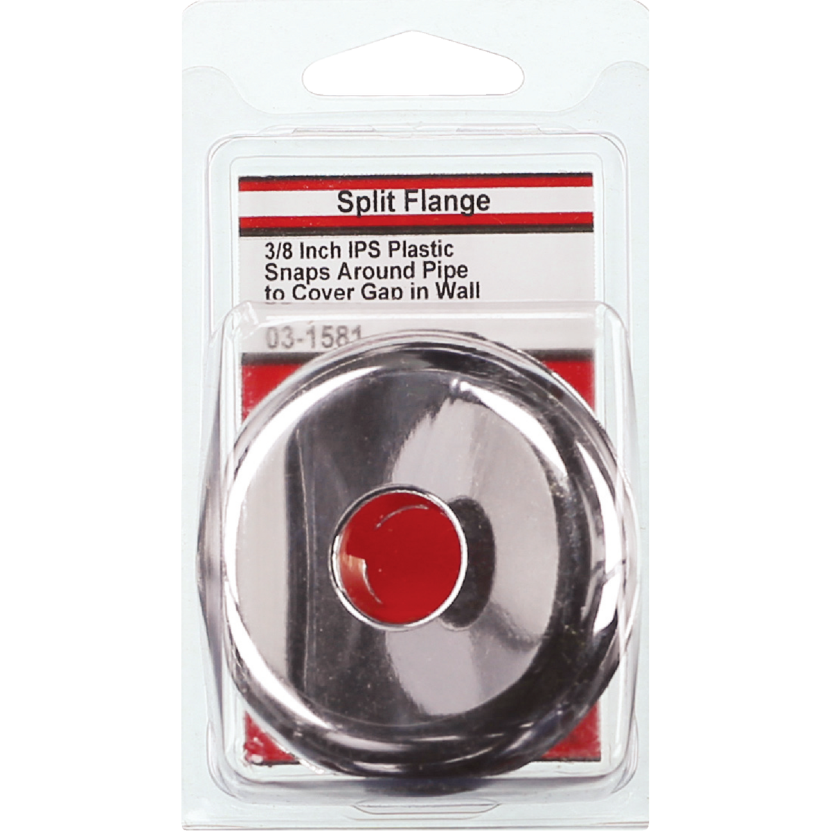 Lasco Chrome-Plated 3/8 In. IP or 1/2 In. Copper 5/8 In. ID Split Plate Image 2